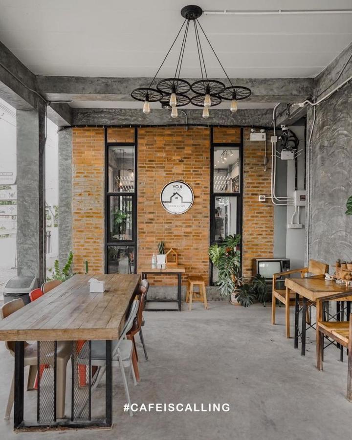 Yoji House And Cafe Vandrarhem Ban Wiang Exteriör bild
