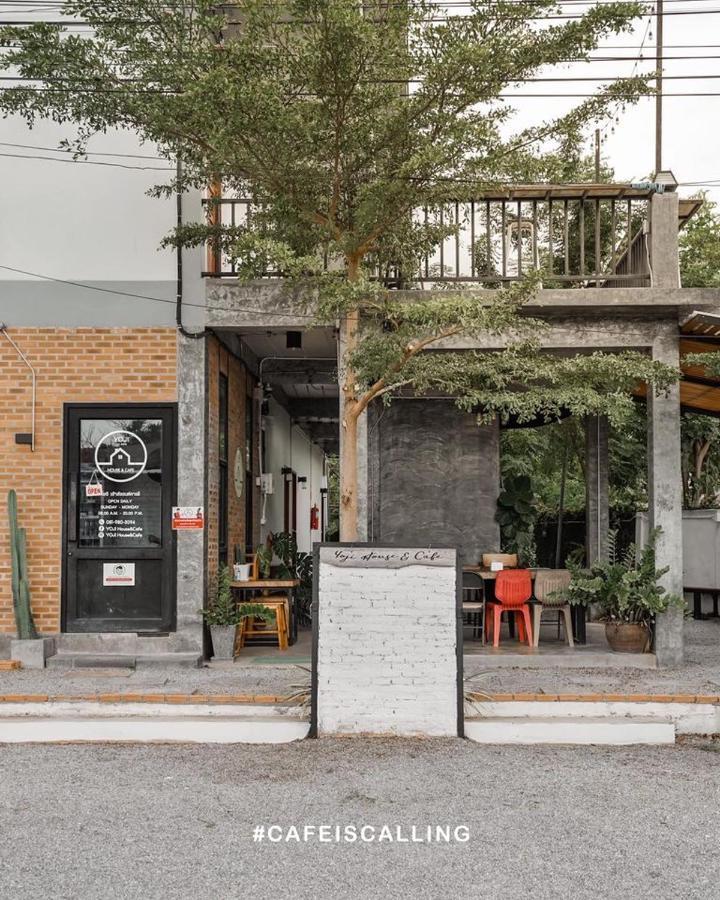 Yoji House And Cafe Vandrarhem Ban Wiang Exteriör bild